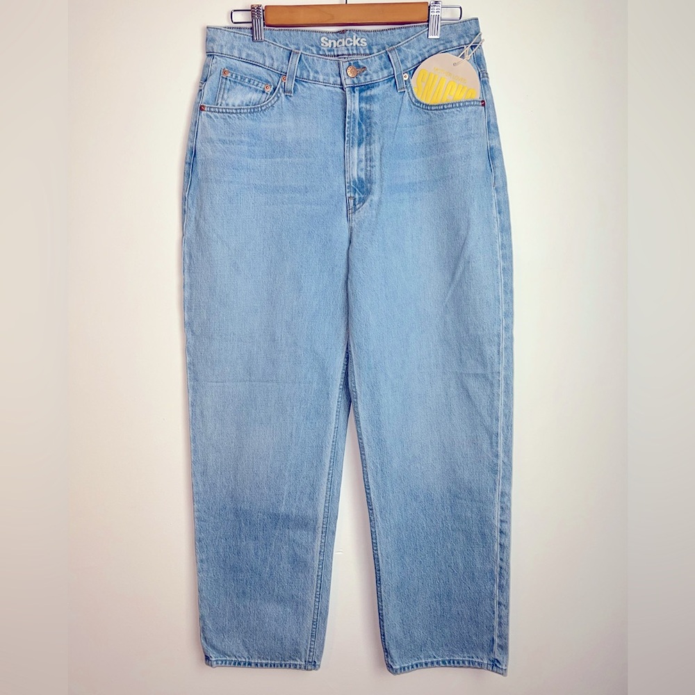 MOTHER Snacks Double Stack Ankle Jeans - Picture 6 of 12